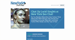 Desktop Screenshot of newyorksexchat.com